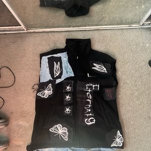 Eternal 9 X The Trenches patchwork vest
